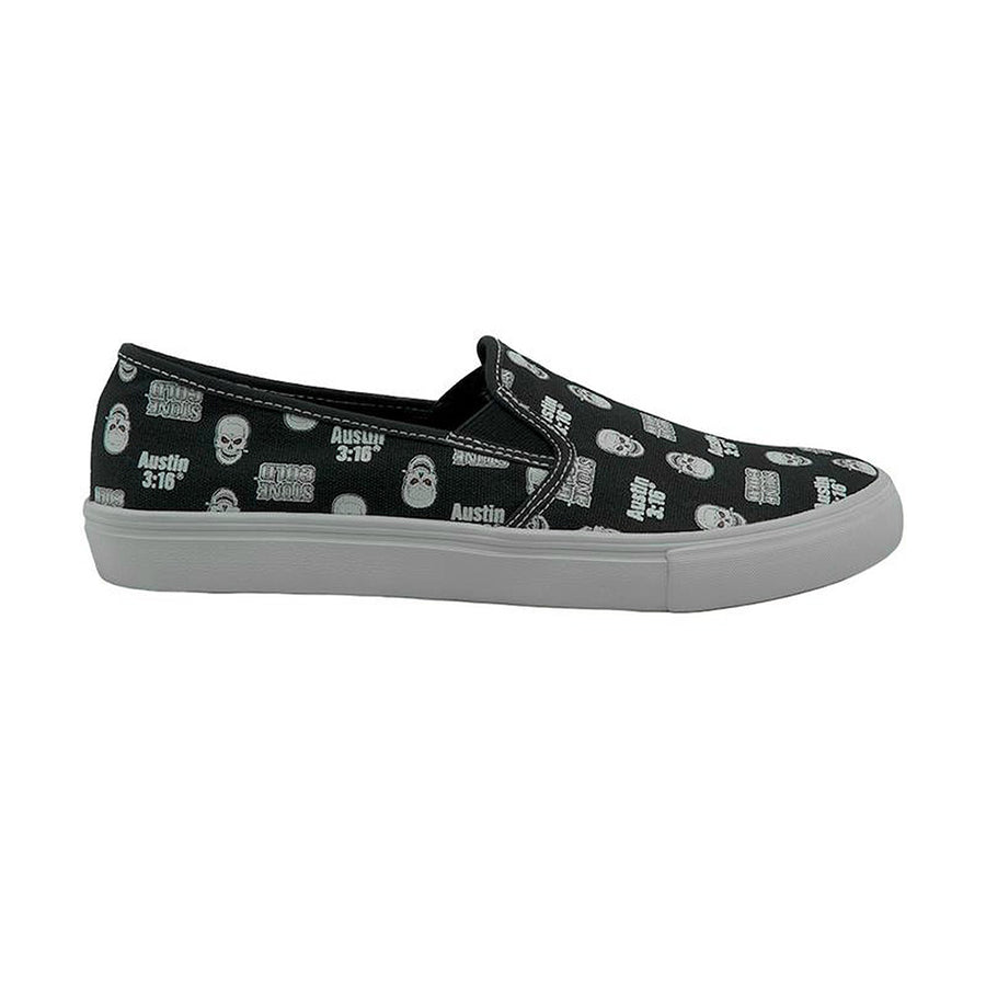 Stone Cold Steve Austin Slip-On Low Chalk Line Sneaker