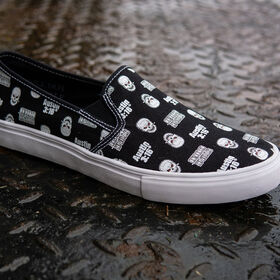 Stone Cold Steve Austin Slip-On Low Chalk Line Sneaker