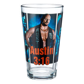 Stone Cold Steve Austin Superstar Pint Glass