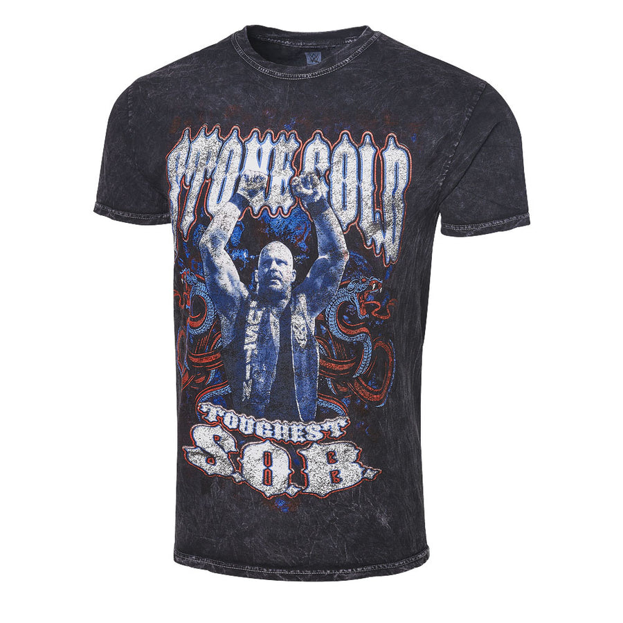 Stone Cold Steve Austin "Toughest SOB" Mineral Wash T-Shirt