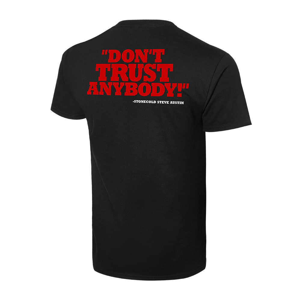 Stone Cold Steve Austin "Don't Trust Anybody" Retro T-Shirt 3