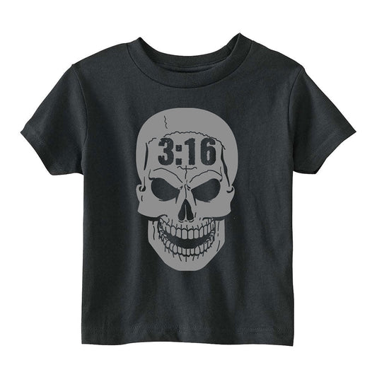 Stone Cold Steve Austin "3:16 Skull" Toddler T-Shirt