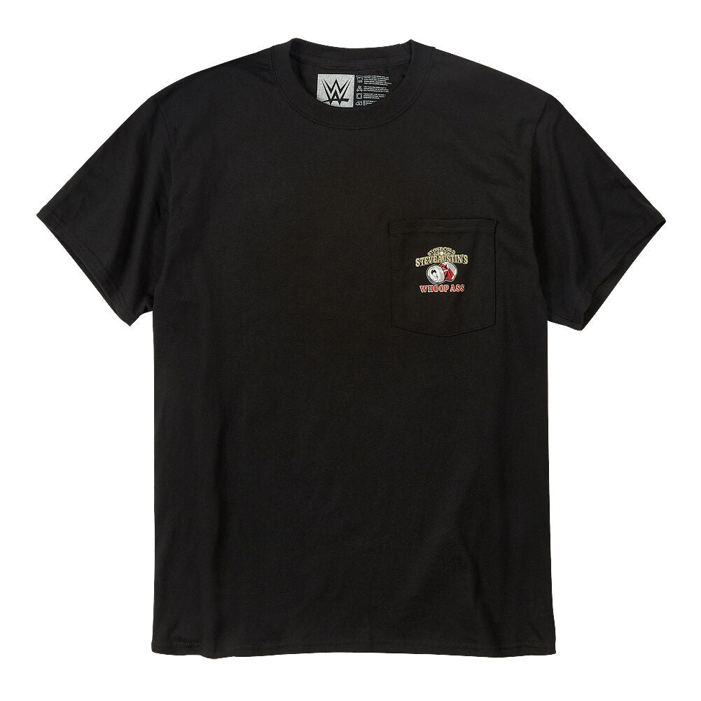Stone Cold Steve Austin "Whoop Ass" Pocket Tee 1