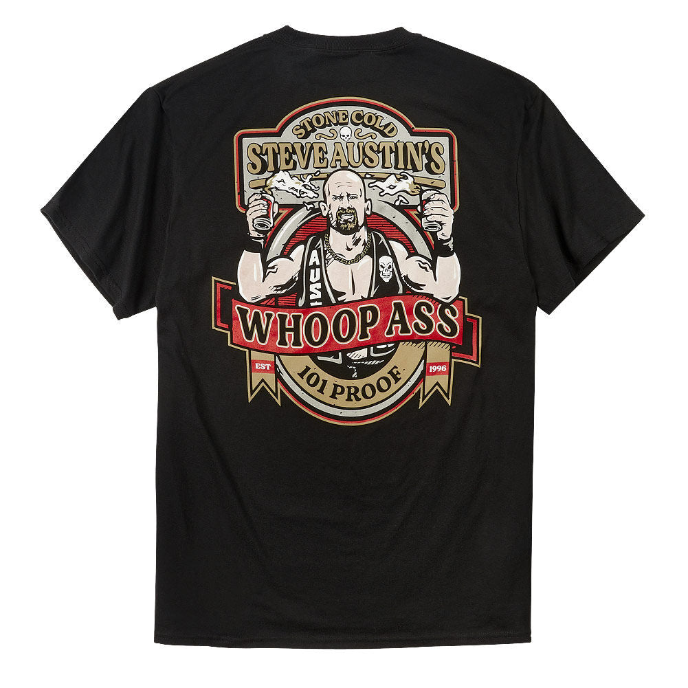 Stone Cold Steve Austin "Whoop Ass" Pocket Tee 2