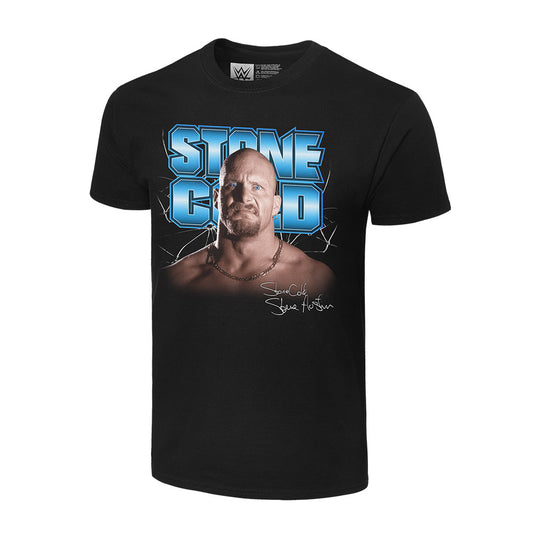 Stone Cold Steve Austin Signature Vintage Collection T-Shirt T-Shirt PW Catalog