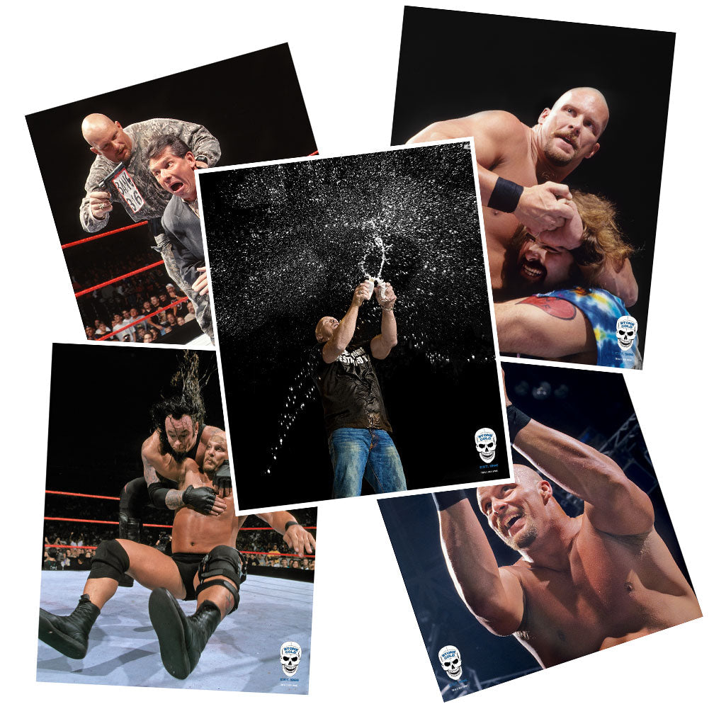 Stone Cold Steve Austin Limited Edition 25th Anniversary Photo Collection