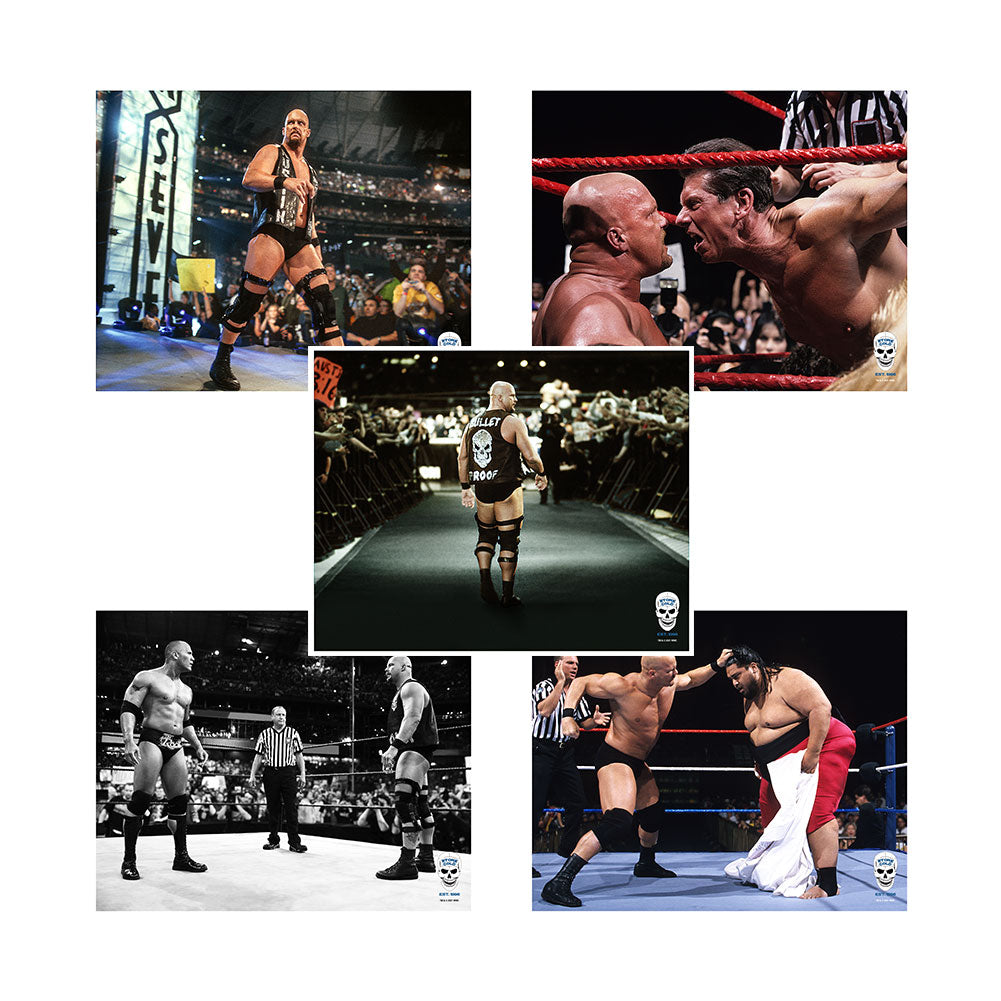Stone Cold Steve Austin Limited Edition 25th Anniversary Photo Collection