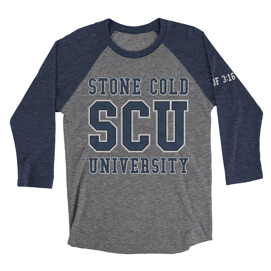Stone Cold Steve Austin "Stone Cold University" Raglan T-Shirt