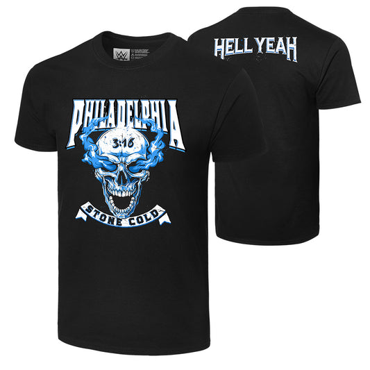 Stone Cold Steve Austin "Hell Yeah: Philadelphia" T-Shirt T-Shirt PW Catalog