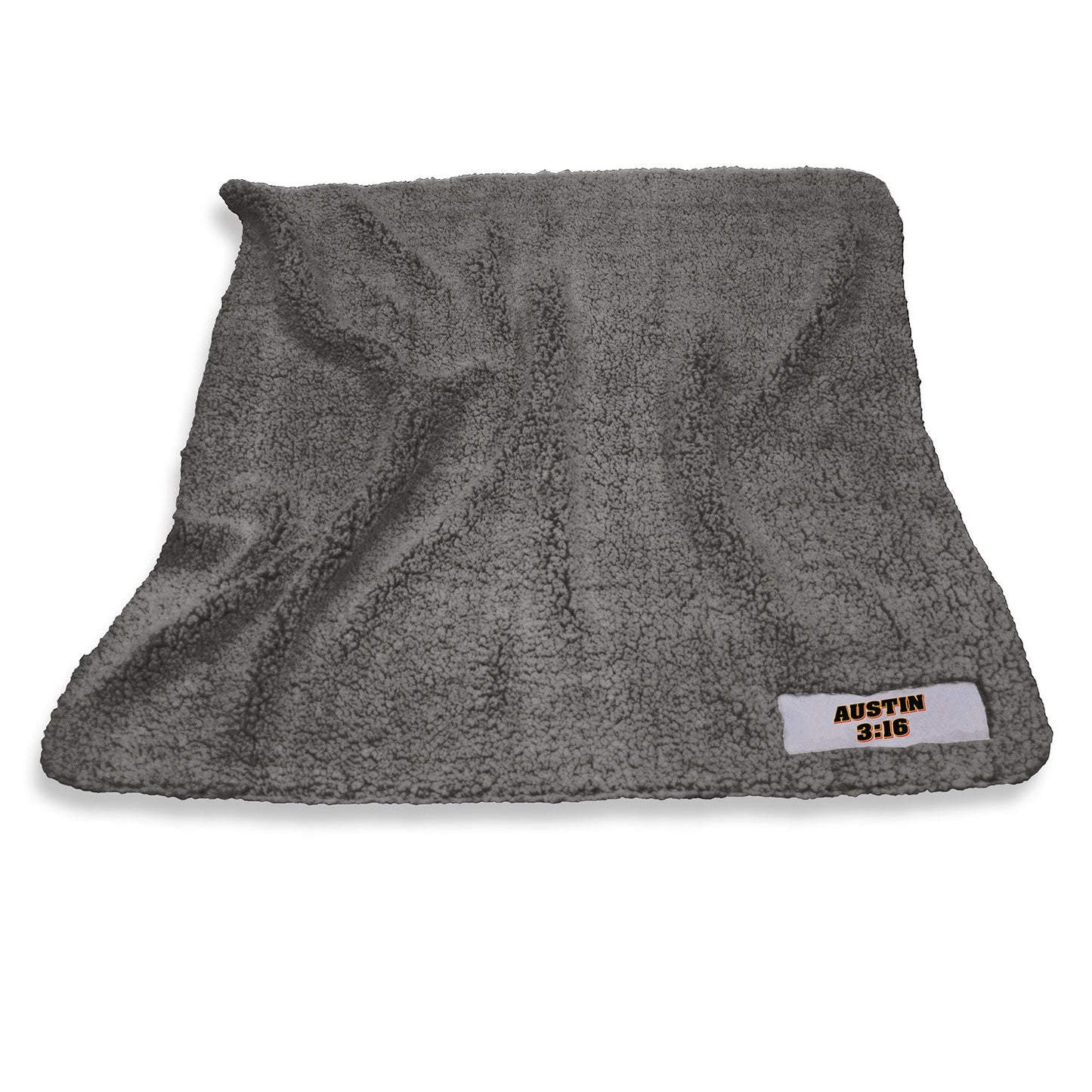 Stone Cold Steve Austin "Smoking Skull" Sherpa Blanket