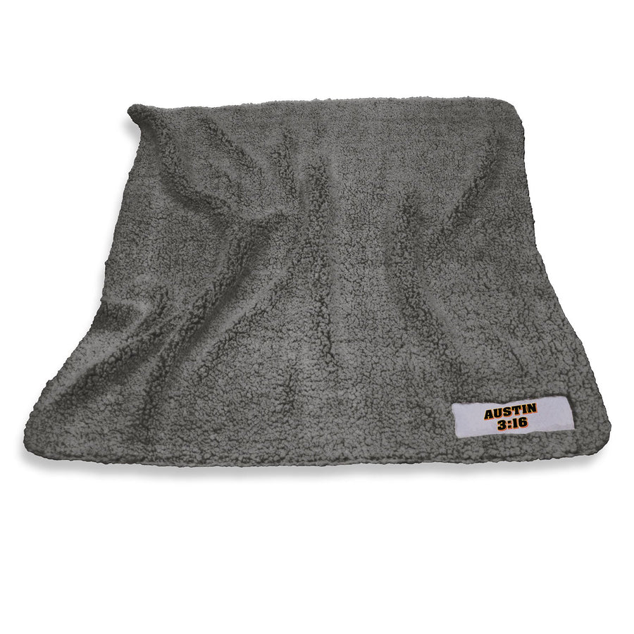 Stone Cold Steve Austin "Smoking Skull" Sherpa Blanket
