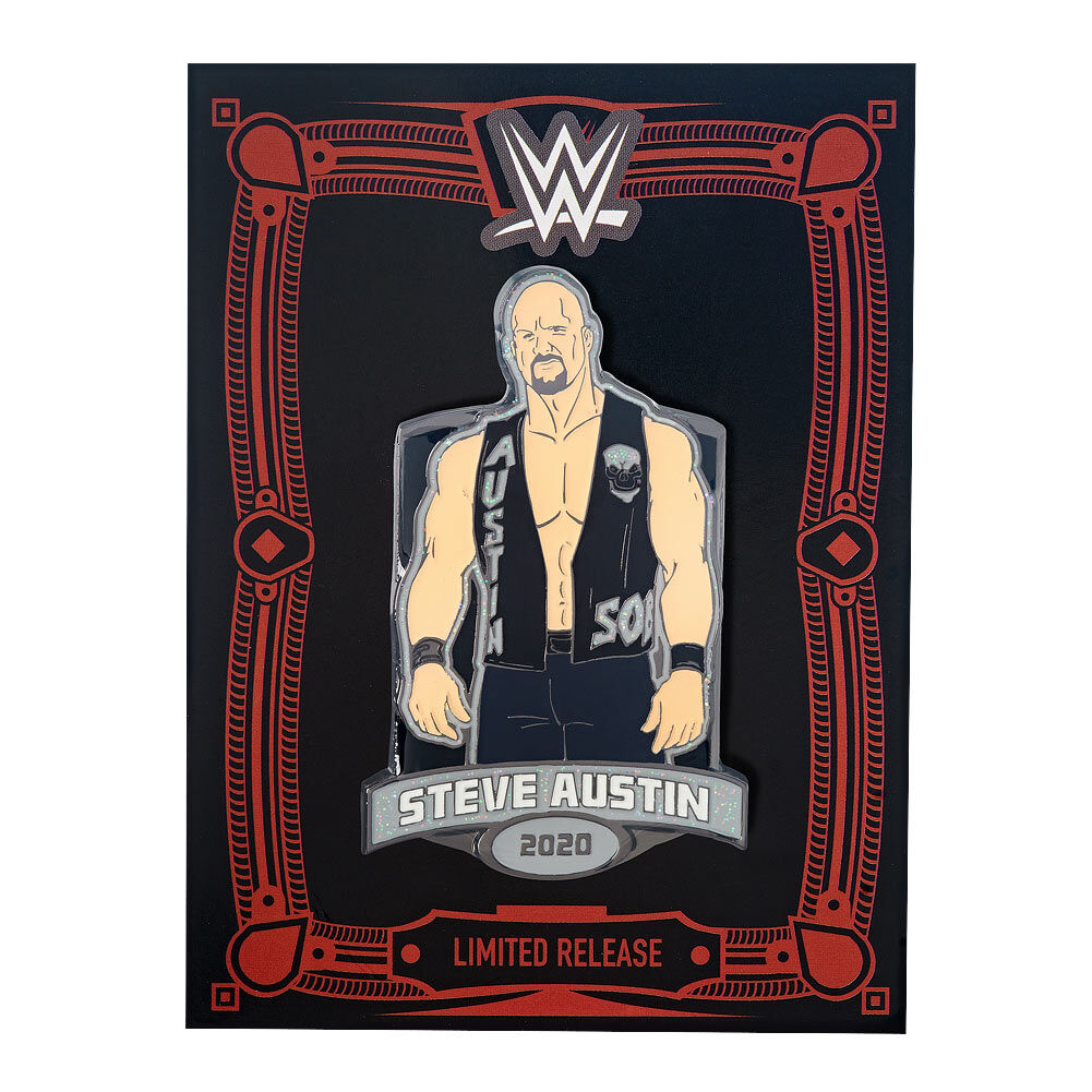 Stone Cold Steve Austin Limited Edition Portrait Pin 3