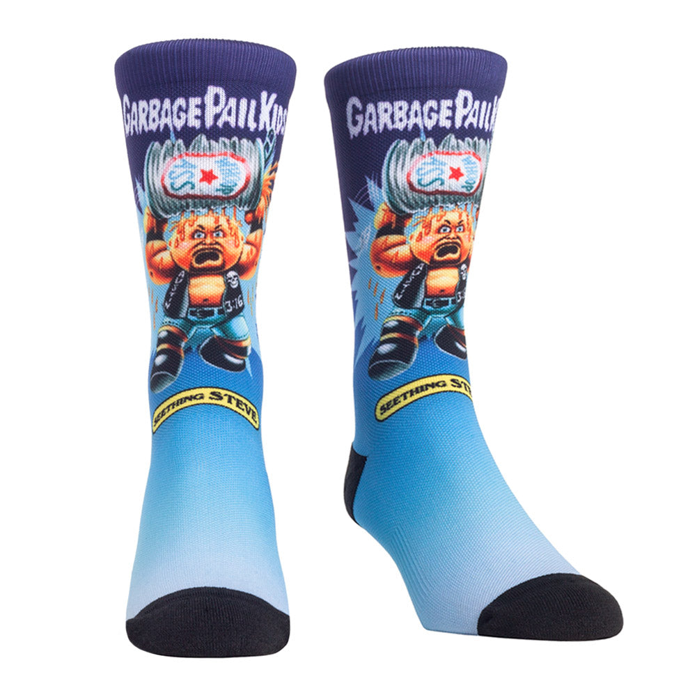 Stone Cold Steve Austin Garbage Pail Kids Rock 'Em Socks