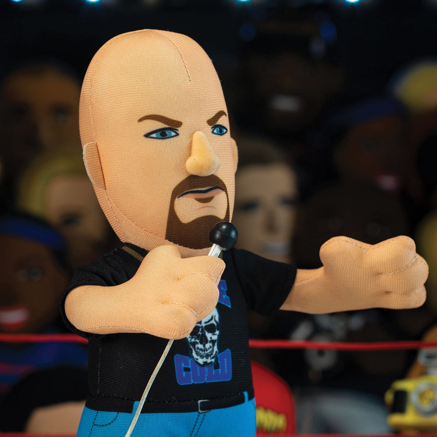 Stone Cold Steve Austin 10" Plush Bleacher Creature