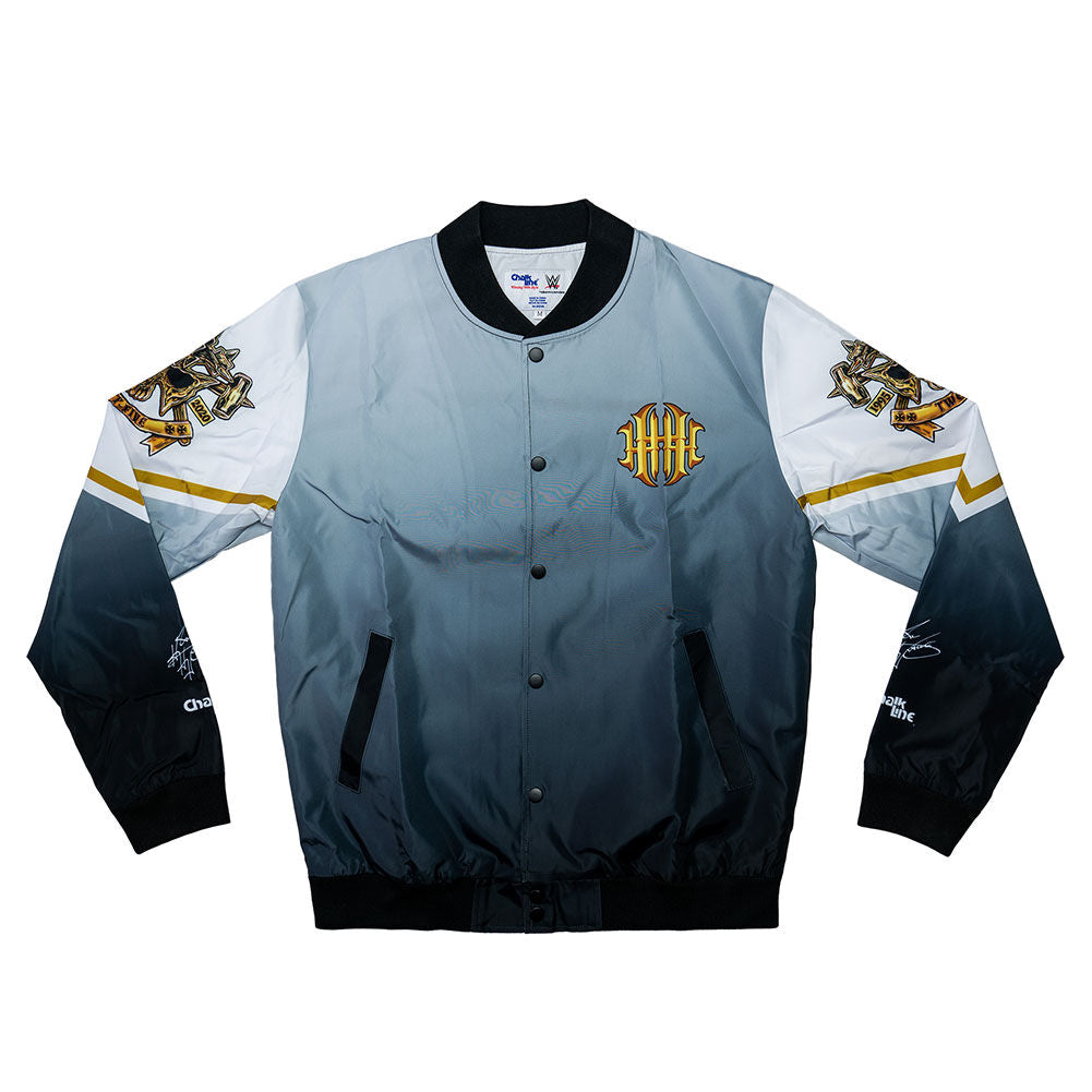 Triple H "25 Years" Retro Fanimation Chalk Line Jacket  2