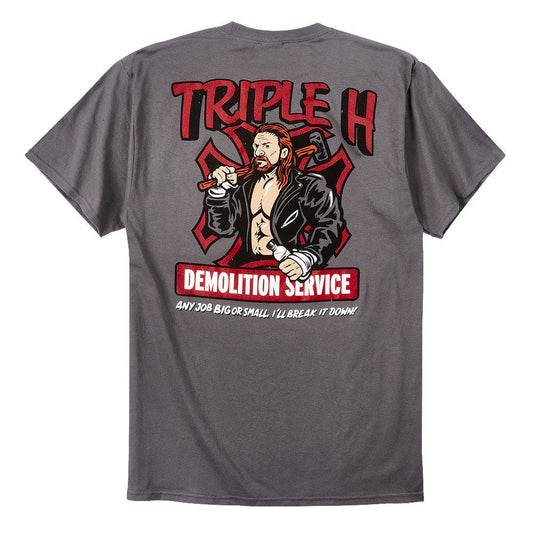 Triple H "Demolition Service" Pocket Tee 2