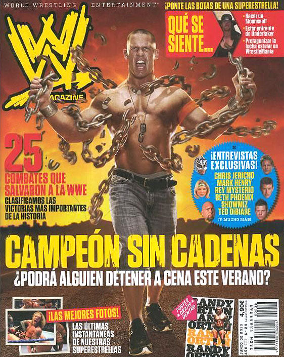 WWE Magazine from Spain June 2010 Magazine PWcatalog