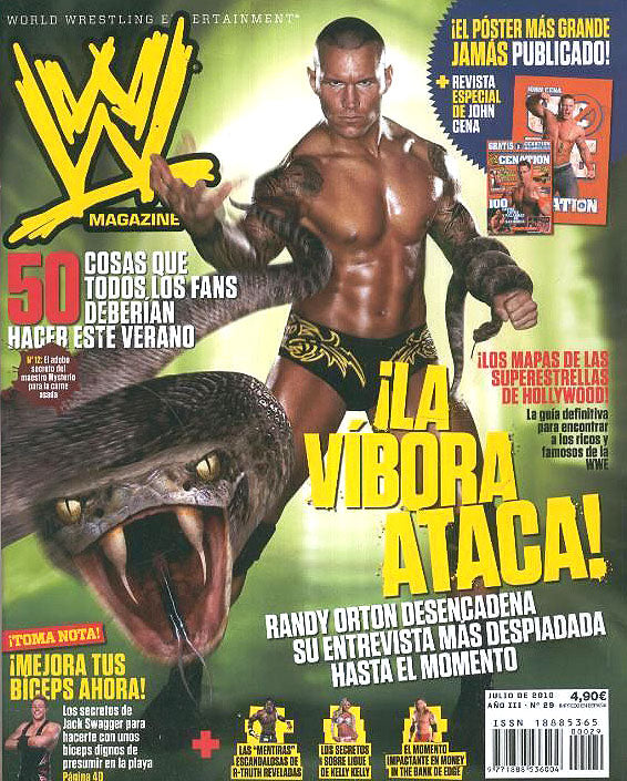 WWE Magazine from Spain July 2010 Magazine PWcatalog