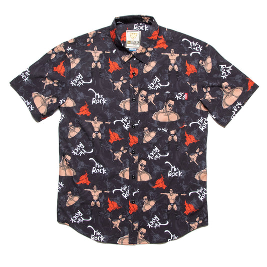 The Rock "Brahma Bull" RSVLTS Button Down Shirt PW Catalog