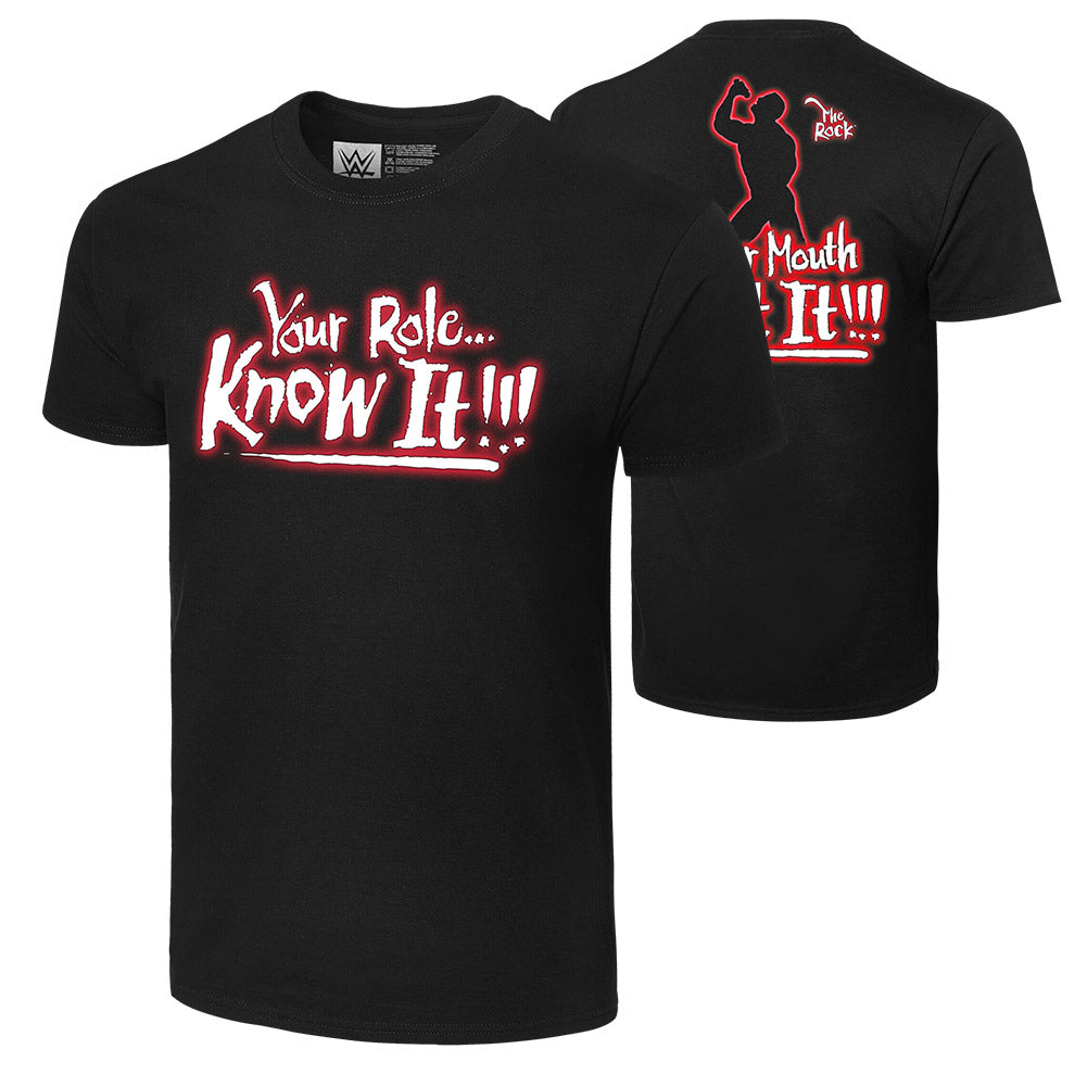 The Rock "Your Role, Know It!" Retro T-Shirt