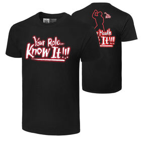 The Rock "Your Role, Know It!" Retro T-Shirt T-Shirt PW Catalog
