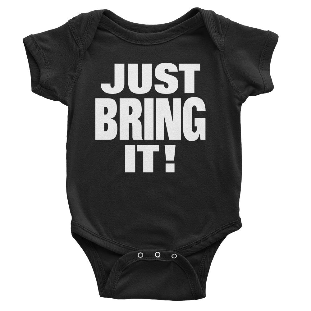 The Rock "Just Bring It" Baby Creeper 1