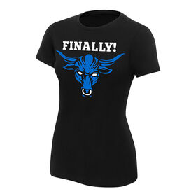 The Rock "SmackDown" Women's Authentic T-Shirt
