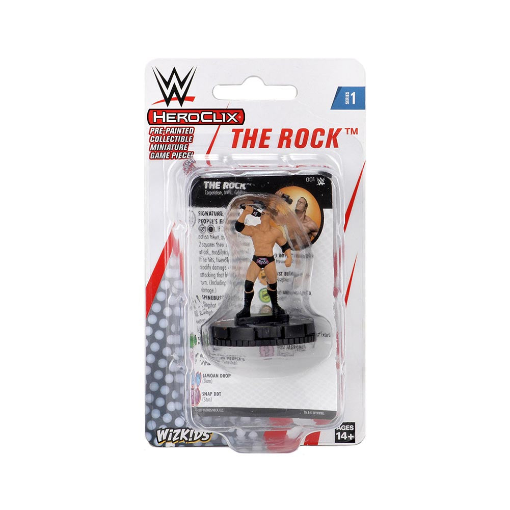 The Rock HeroClix Expansion Pack