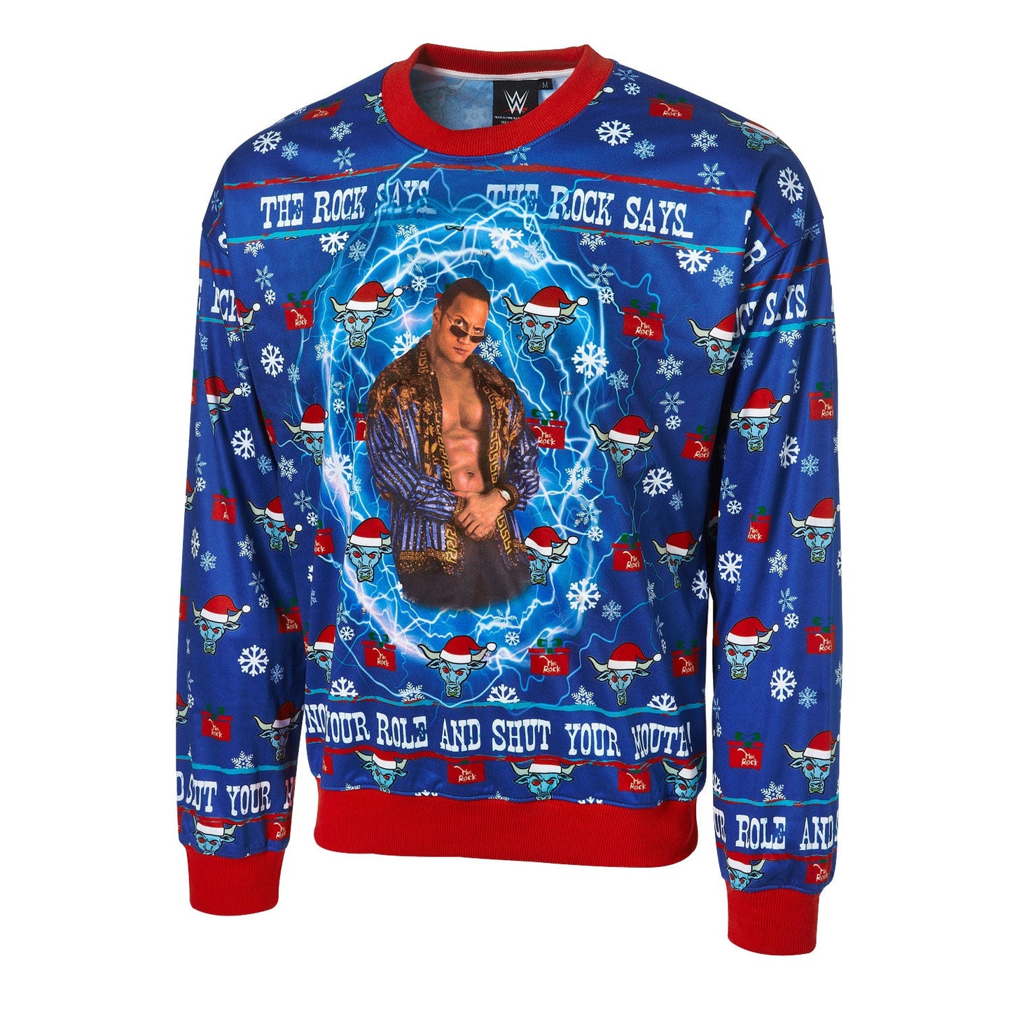 The Rock Light-Up Ugly Holiday Sweater