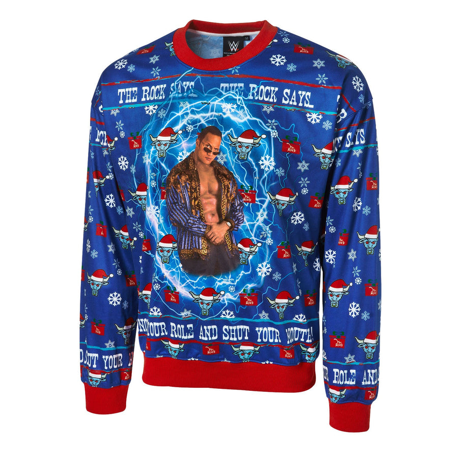 The Rock Light-Up Ugly Holiday Sweater