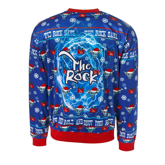 The Rock Light-Up Ugly Holiday Sweater