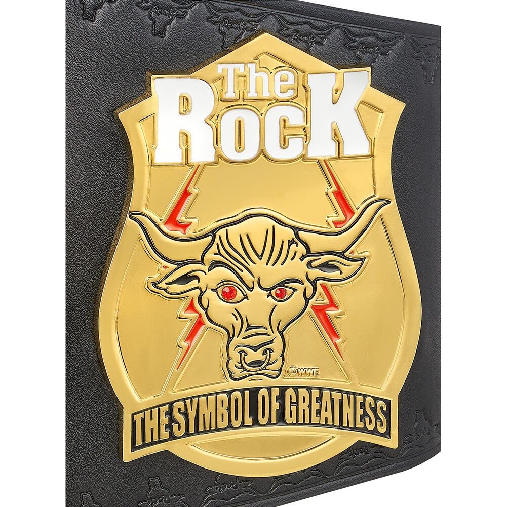 The Rock "Brahma Bull" Replica Championship Title Belt 6