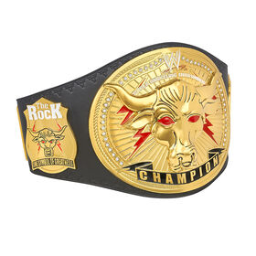 The Rock "Brahma Bull" Replica Championship Title Belt