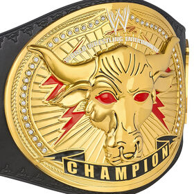 The Rock "Brahma Bull" Replica Championship Title Belt