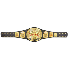 The Rock "Brahma Bull" Replica Championship Title Belt