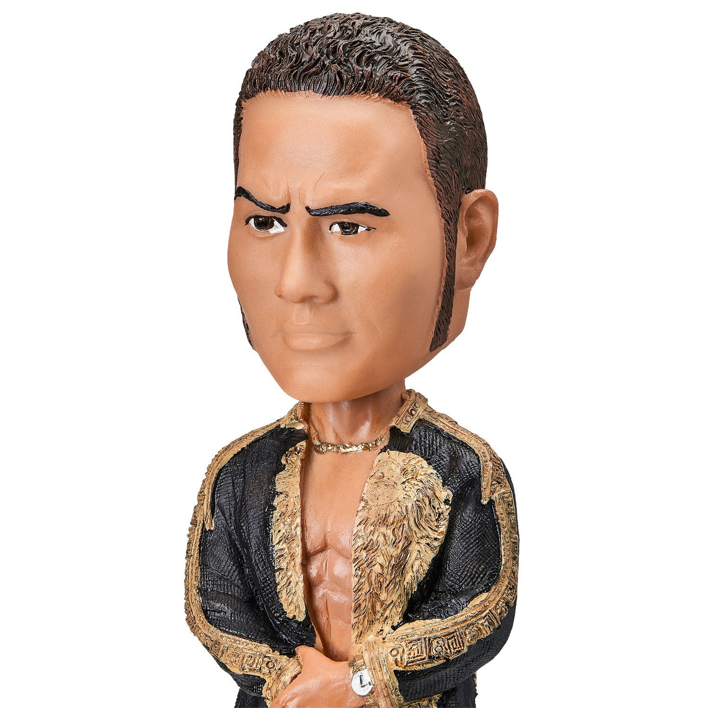 The Rock Retro Bobblehead Close Up