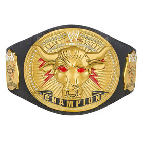 The Rock "Brahma Bull" Deluxe Collector's Replica Championship Title Belt