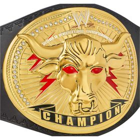 The Rock "Brahma Bull" Deluxe Collector's Replica Championship Title Belt
