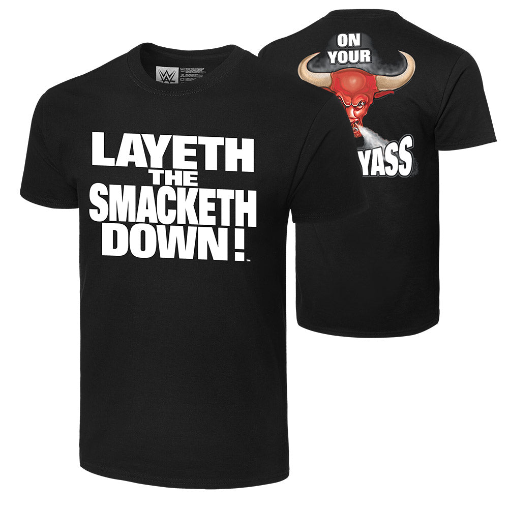 The Rock "Layeth The Smacketh Down!" Retro T-Shirt