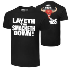 The Rock "Layeth The Smacketh Down!" Retro T-Shirt