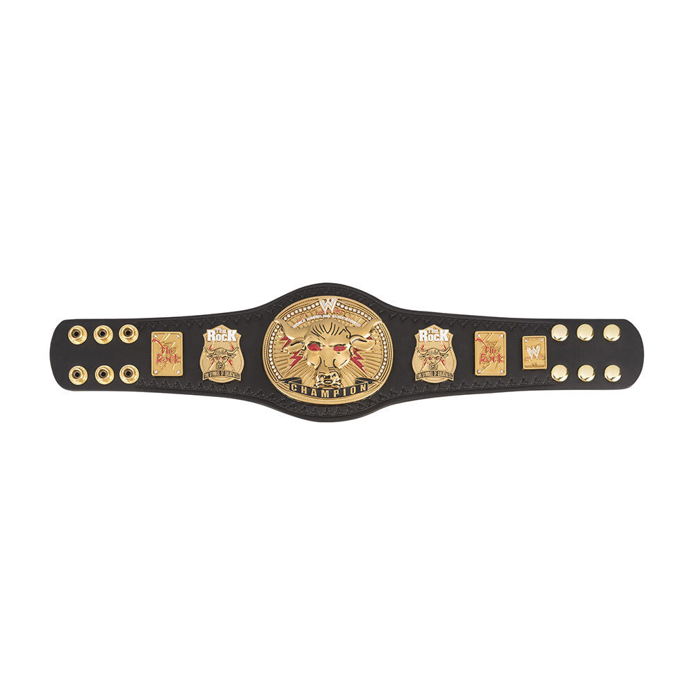 The Rock "Brahma Bull" Championship Mini Replica Title 1