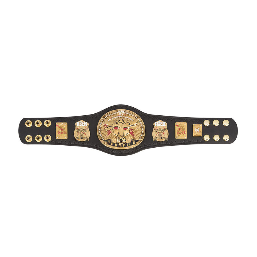 The Rock "Brahma Bull" Championship Mini Replica Title 1