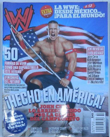 WWE Magazines from Mexico July 2011 Magazine PWcatalog