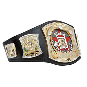 Edge Rated-R Spinner WWE Championship Replica Title Belt PW Catalog