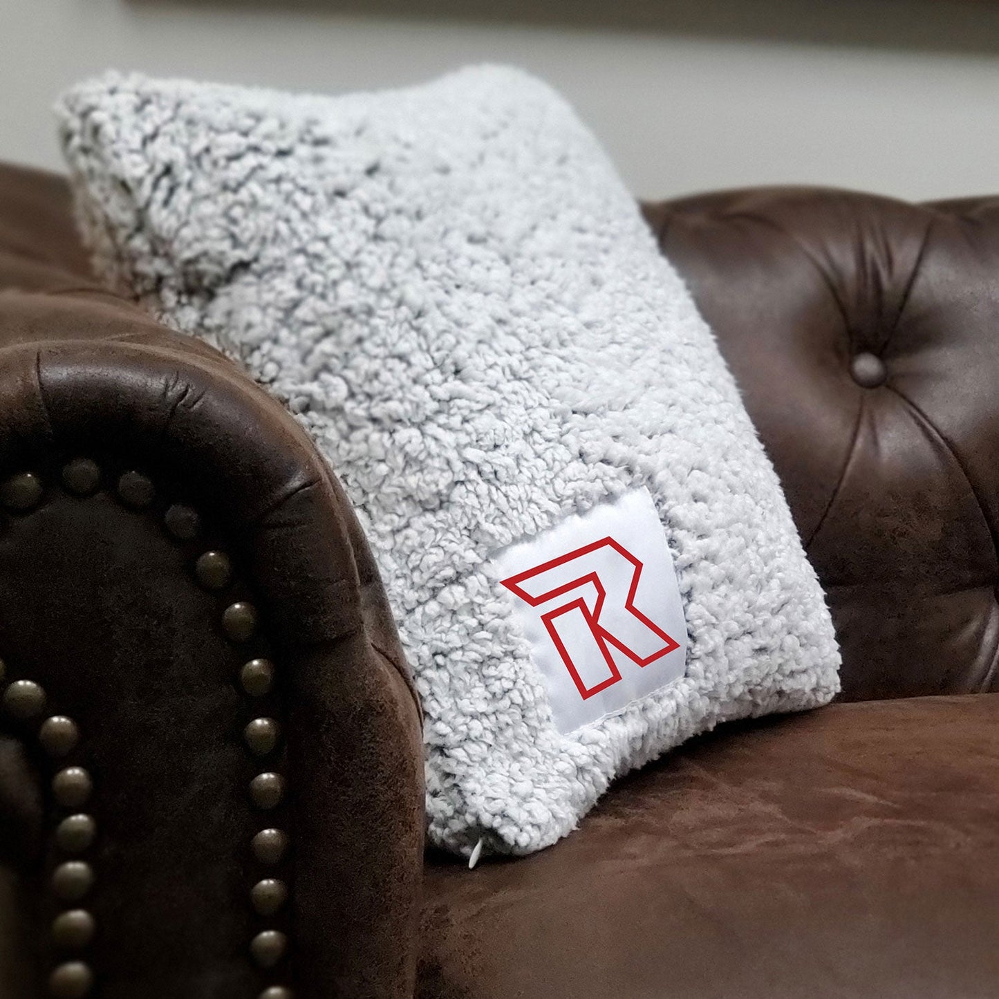 Edge "Iconoclast" Sherpa Throw Pillow