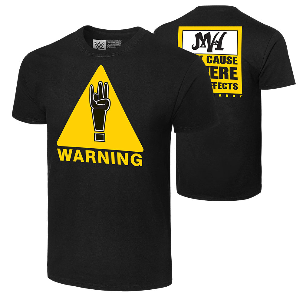 Matt Hardy "Warning" Retro T-Shirt T-Shirt PW Catalog