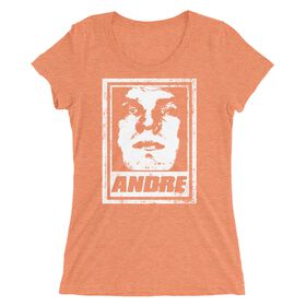 Andre the Giant "Street Art" Women's Tri-Blend T-Shirt T-Shirt PW Catalog