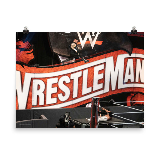 Kevin Owens "WrestleMania 36 Drop" 18" x 24" Photo Poster Wall art PW Catalog