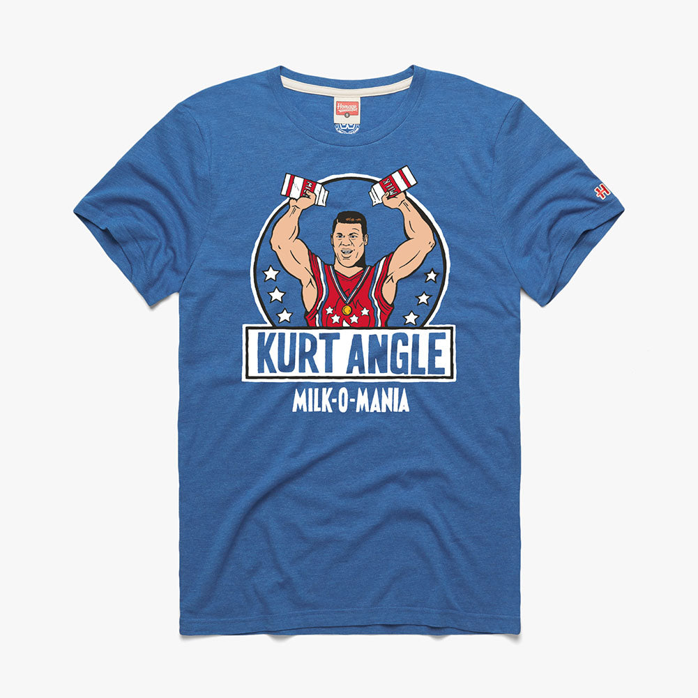 Kurt Angle "Milk-O-Mania" Homage T-Shirt T-Shirt PW Catalog
