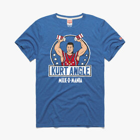 Kurt Angle "Milk-O-Mania" Homage T-Shirt T-Shirt PW Catalog